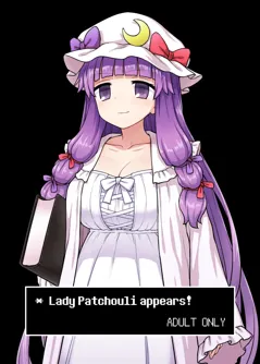 Patchouli-sama ga Arawareta! (Touhou Project)